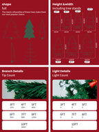 Christmas Tree PVC Material 4ft/5ft/6ft/7ft/8ft Artificial Full Christmas Tree