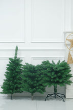 Green Artificial Pencil Slim Christmas Tree