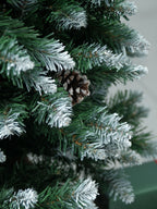 Pencil Christmas Tree 5ft 6FT 7FT 8FT Upgraded Artificial Slim Christmas Tree