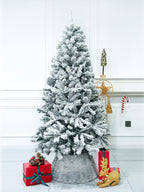 Pencil Christmas Tree 5ft 6FT 7FT 8FT Upgraded Artificial Slim Christmas Tree