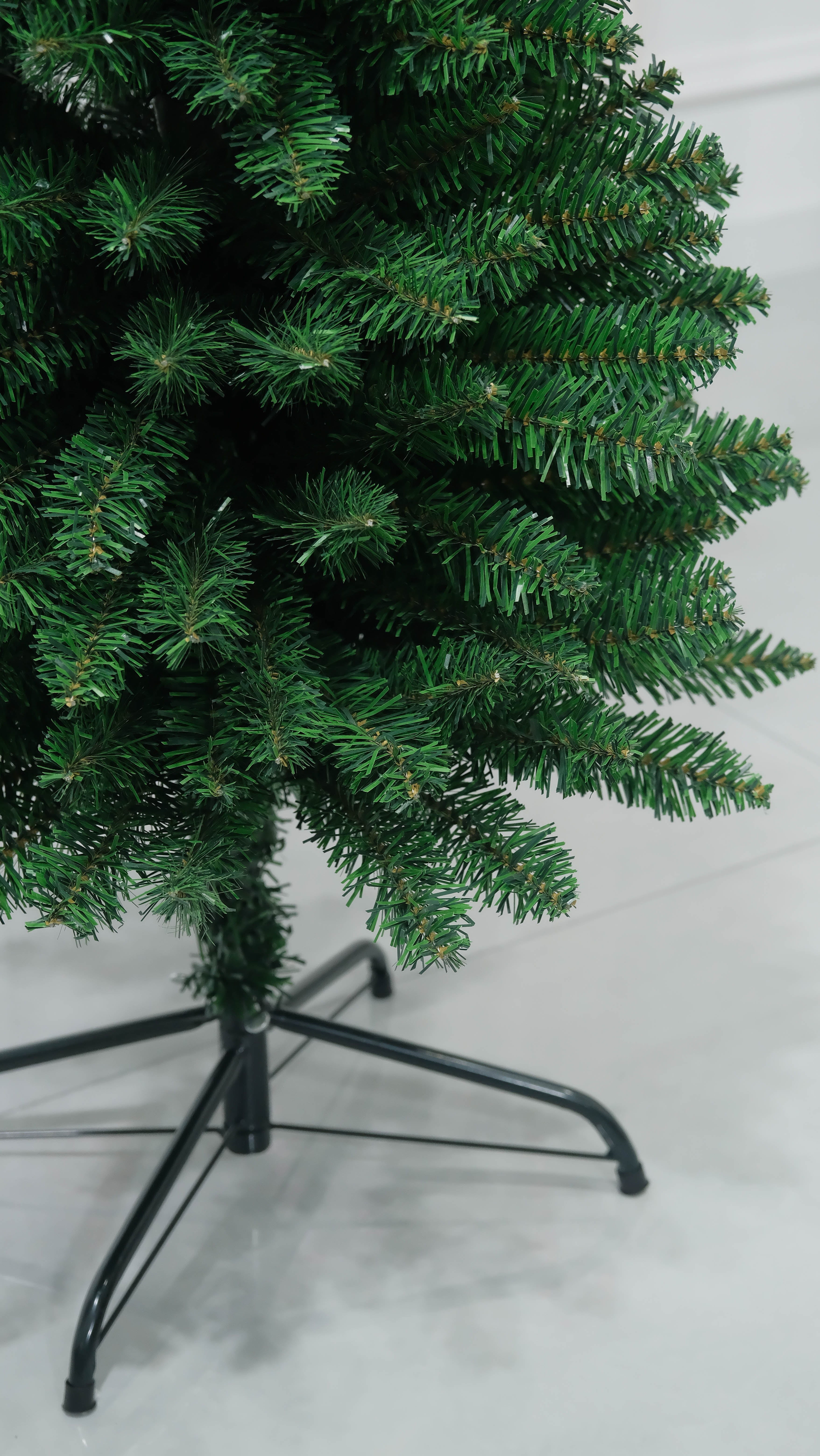 Green Artificial Pencil Slim Christmas Tree