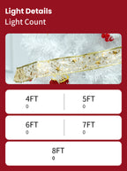 Christmas Tree  Makapal Full-Bodied White Artificial Christmas Tree Decoration Easy Set Up