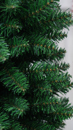 Green Artificial Pencil Slim Christmas Tree
