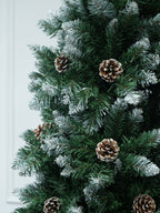 Pencil Christmas Tree 5ft 6FT 7FT 8FT Upgraded Artificial Slim Christmas Tree