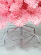 Pink Slim Christmas Tree 6ft High Quality Xmas Artificial Tree for Holiday Decorations