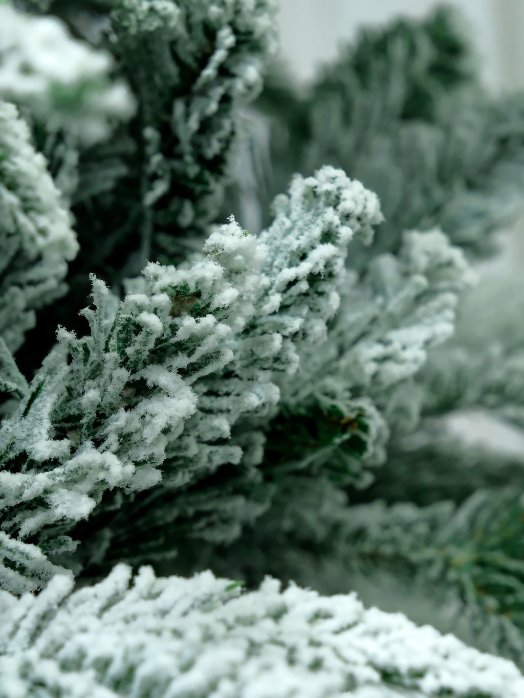 Snow Flocked Christmas Tree 4/ 5/6/7/8/10 FT High Quality  X Mas Decor Snow Tree