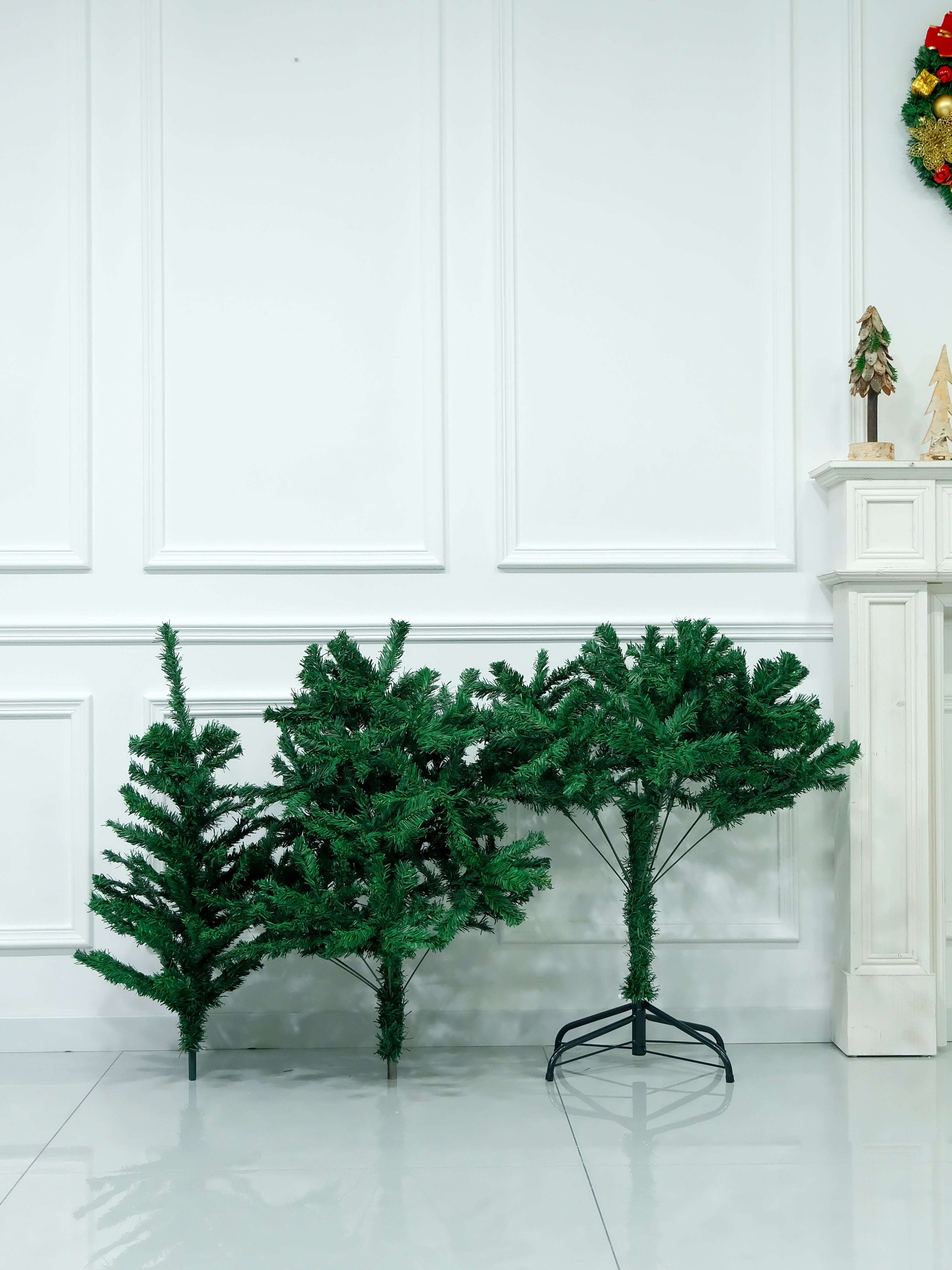 Christmas Tree PVC Material 4ft/5ft/6ft/7ft/8ft Artificial Full Christmas Tree