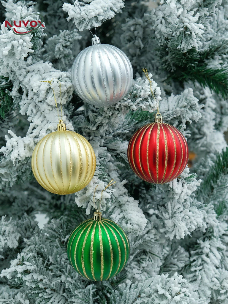 NUVOX Christmas Balls 8cm Xmas Tree Ornament Hanging Pendant Christmas Ball Painted Alien Pumpkin