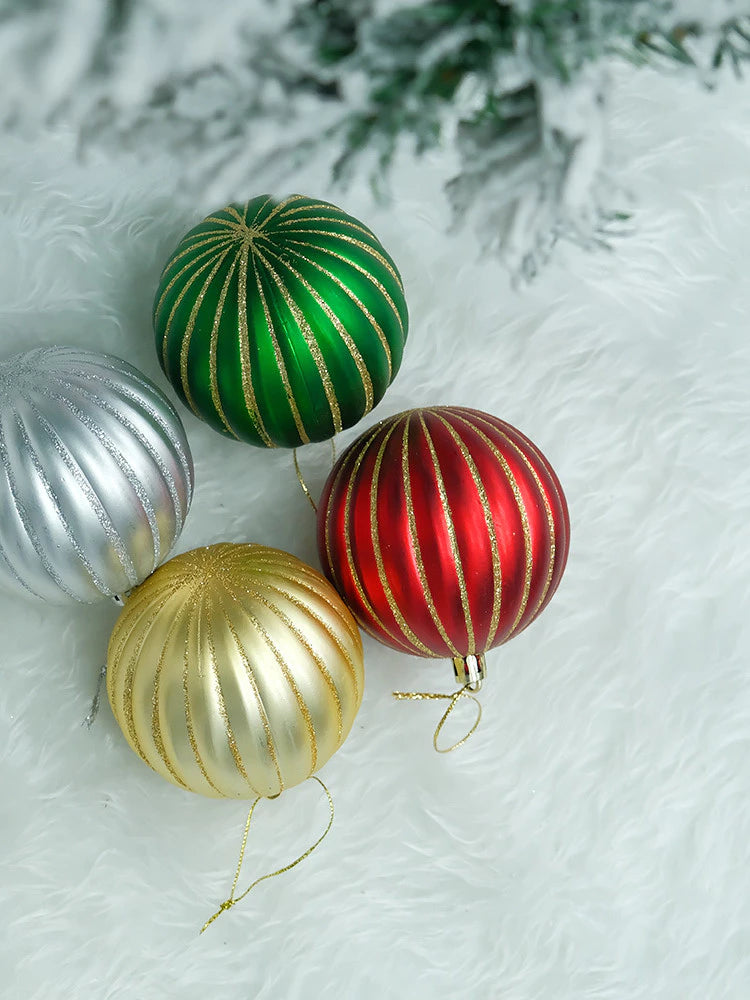 NUVOX Christmas Balls 8cm Xmas Tree Ornament Hanging Pendant Christmas Ball Painted Alien Pumpkin