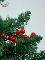 NUVOX Artificial Christmas Garland PVC Xmas Garlands Wall Door Decor for Holiday