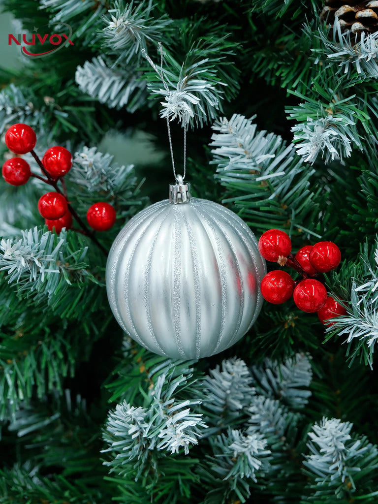 NUVOX Christmas Balls 8cm Xmas Tree Ornament Hanging Pendant Christmas Ball Painted Alien Pumpkin