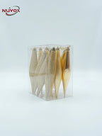 NUVOX 12pcs Twisted Icicle Ornament Decoration Christmas Ball Glitter Icicle Hanging Ornament