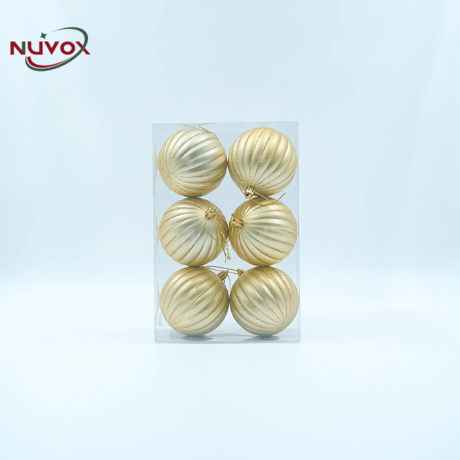 NUVOX Christmas Balls 8cm Xmas Tree Ornament Hanging Pendant Christmas Ball Painted Alien Pumpkin
