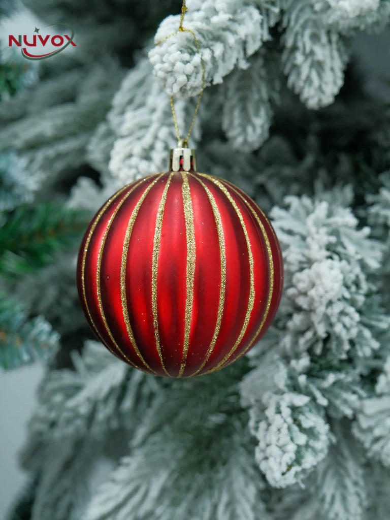 NUVOX Christmas Balls 8cm Xmas Tree Ornament Hanging Pendant Christmas Ball Painted Alien Pumpkin