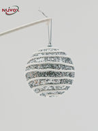 NUVOX 8cm Christmas Balls Xmas Tree Ornament Hanging Pendant Christmas Creative Balls Xmas Ornament