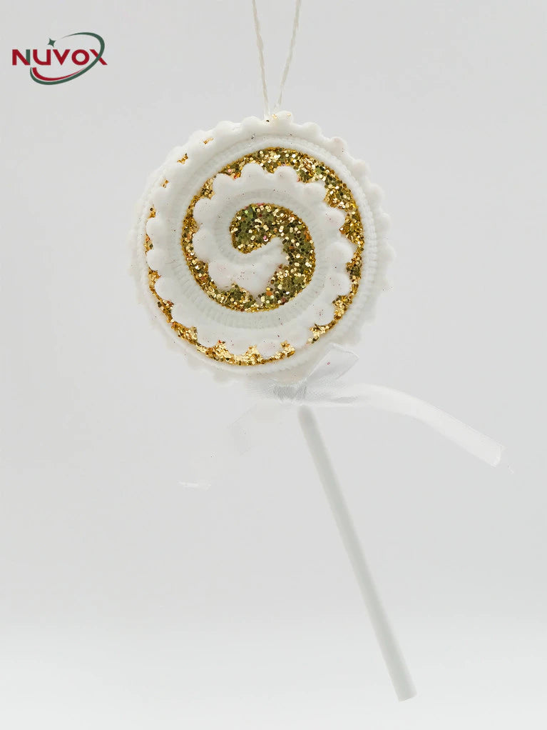 NUVOX Christmas Candy Hanging Decorations Threaded Lollipop Xmas Tree Hanging Ornaments For New Year