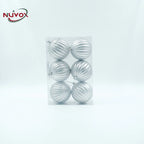 NUVOX Christmas Balls 8cm Xmas Tree Ornament Hanging Pendant Christmas Ball Painted Alien Pumpkin