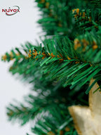 NUVOX Christmas Tree Slim Type 8FT/7FT/6FT/5FT PVC Artificial Pencil Christmas Tree with Stand
