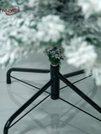 NUVOX 5/6/7/8/10FT Snow Flocked Christmas Tree High Quality XMas Decor Snow Tree