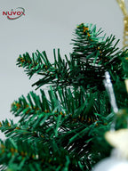 NUVOX Christmas Tree Slim Type 8FT/7FT/6FT/5FT PVC Artificial Pencil Christmas Tree with Stand