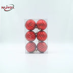 NUVOX Christmas Balls 8cm Xmas Tree Ornament Hanging Pendant Christmas Ball Painted Alien Pumpkin