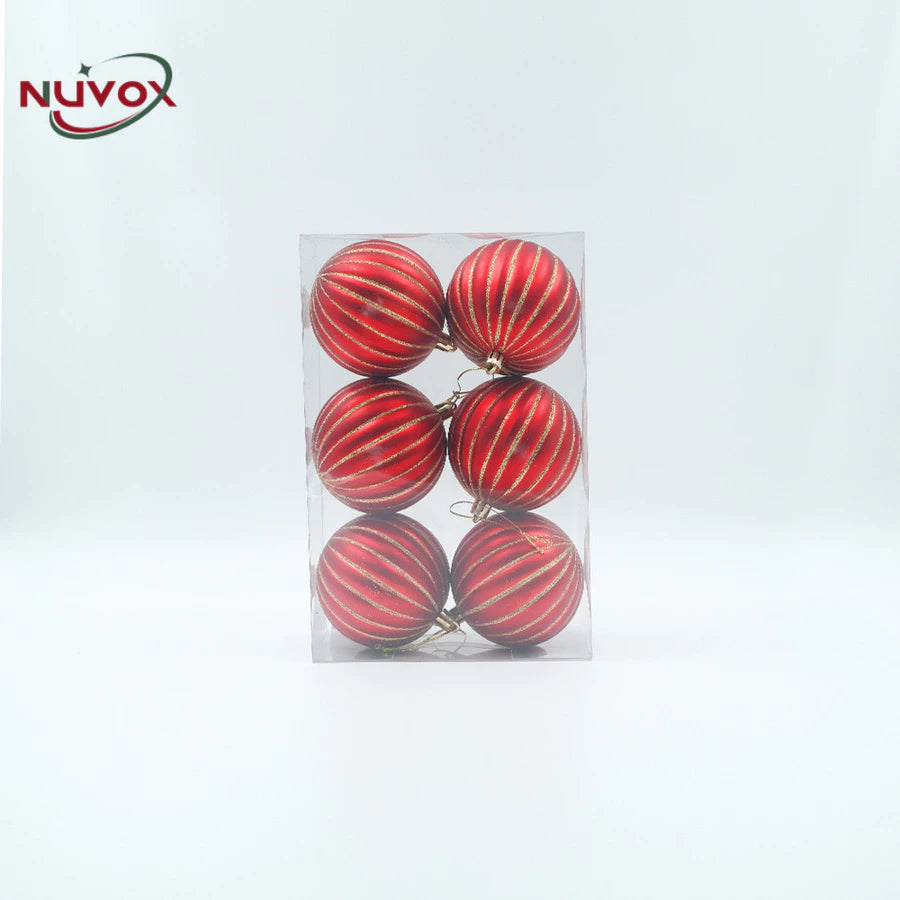 NUVOX Christmas Balls 8cm Xmas Tree Ornament Hanging Pendant Christmas Ball Painted Alien Pumpkin